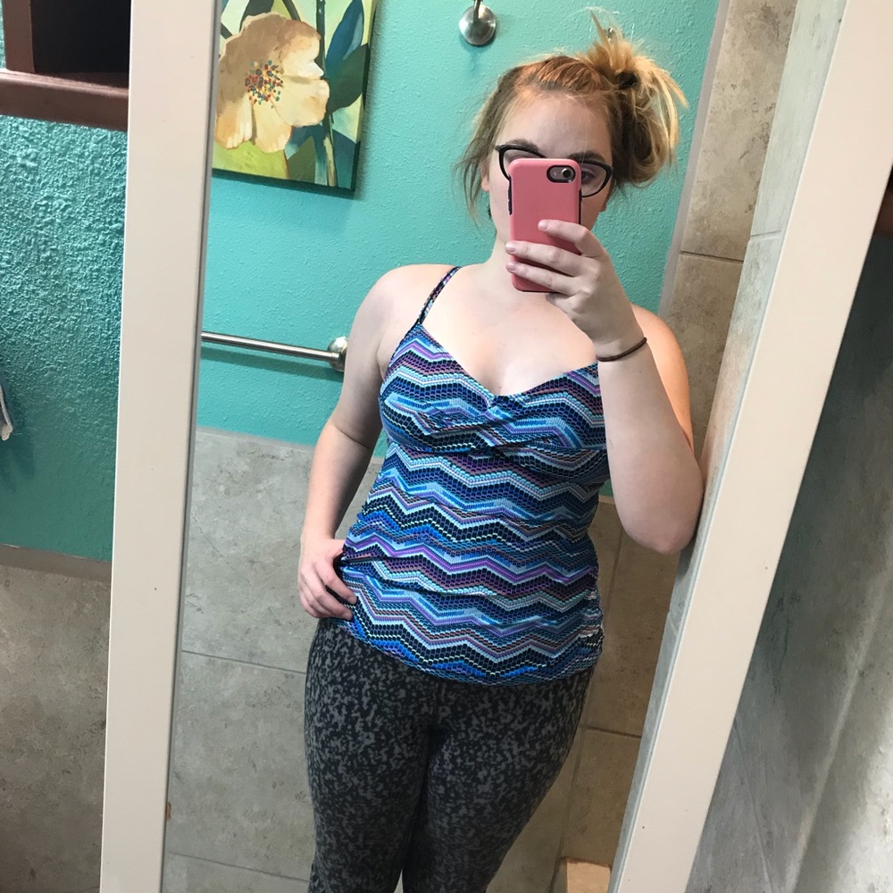 Multi-Colored Tankini - Picture 2 of 2